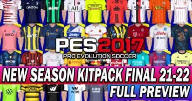 PES 2017 NEW SEASON KITPACK FINAL 2021-2022