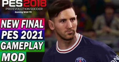 PES 2018 NEW FINAL PES 2021 GAMEPLAY MOD