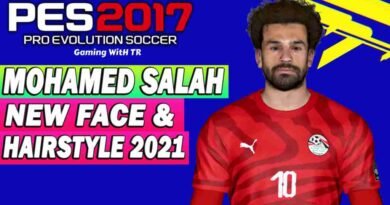 PES 2017 MOHAMED SALAH NEW FACE & HAIRSTYLE 2021