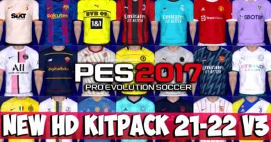 PES 2017 NEW HD KITPACK 2021-2022 V3