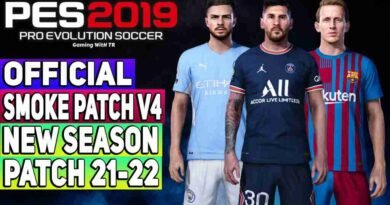 PES 2019 OFFICIAL SMOKE PATCH V4