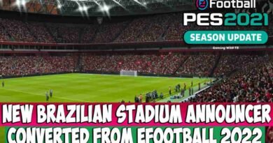 PES 2021 NEW BRAZILIAN STADIUM ANNOUNCER CONVERTED FROM EFOOTBALL 2022