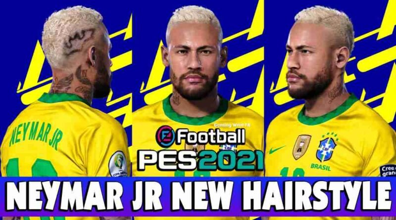 PES 2021 NEYMAR JR NEW HAIRSTYLE NOVEMBER 2021 UPDATE