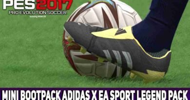 PES 2017 MINI BOOTPACK ADIDAS X EA SPORT LEGEND PACK