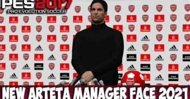 PES 2017 NEW MIKEL ARTETA MANAGER FACE 2021