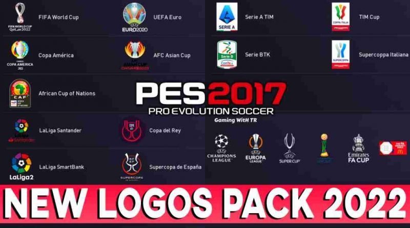 PES 2017 NEW LOGOS PACK 2022