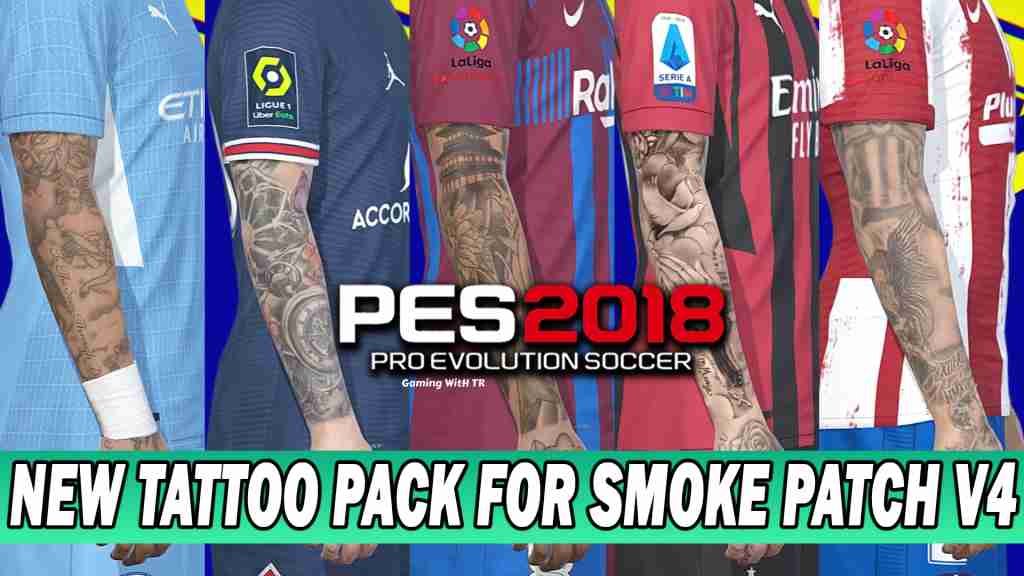 PES 2018 Faces & Tattoo RePack 2018 ~   Free Download  Latest Pro Evolution Soccer Patch & Updates