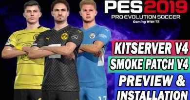 PES 2019 NEW KITSERVER V4 PACK