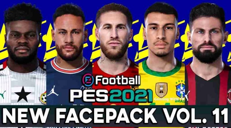 PES 2021 NEW FACEPACK VOL. 11