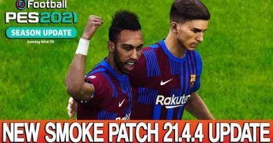 PES 2021 NEW SMOKE PATCH 21.4.4 UPDATE