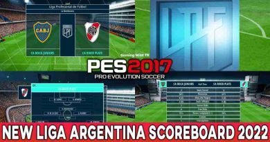 PES 2017 NEW LIGA ARGENTINA SCOREBOARD MOD 2022