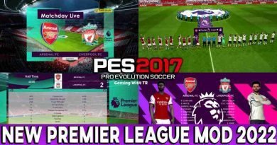 PES 2017 NEW PREMIER LEAGUE MOD 2022