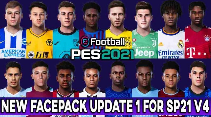 PES 2021 NEW FACEPACK UPDATE 1 FOR SMOKE PATCH V4