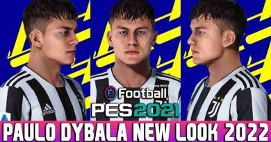 PES 2021 PAULO DYBALA NEW FACE & HAIRSTYLE 2022