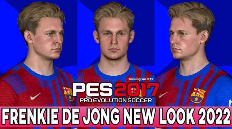 PES 2017 FRENKIE DE JONG NEW LOOK 2022