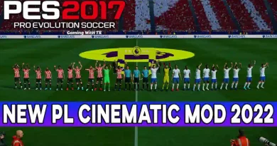 PES 2017 NEW PREMIER LEAGUE CINEMATIC MOD 2022