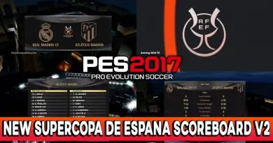 PES 2017 NEW SUPERCOPA DE ESPANA SCOREBOARD V2