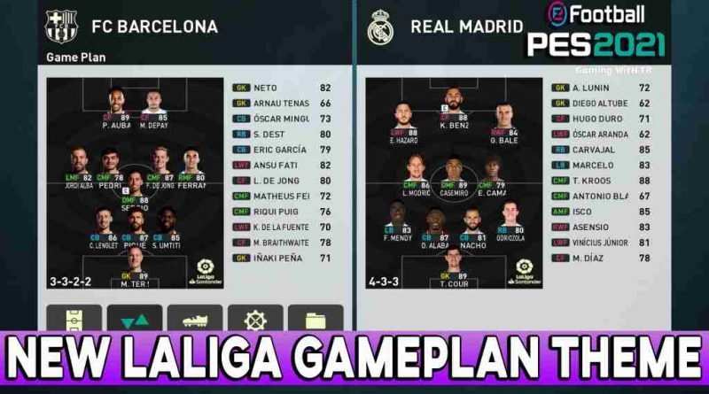 PES 2021 NEW LALIGA GAMEPLAN THEME