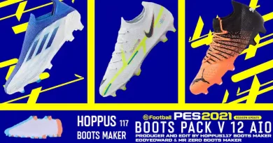 eFootball PES 2021 SEASON UPDATE BOOTS PACK V12 AIO BY Hoppus 117