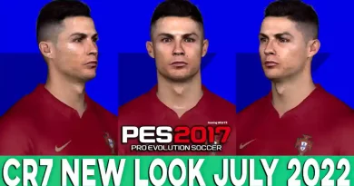 PES 2017 RONALDO NEW LOOK JULY 2022