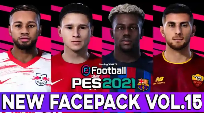 PES 2021 NEW FACEPACK VOL. 15