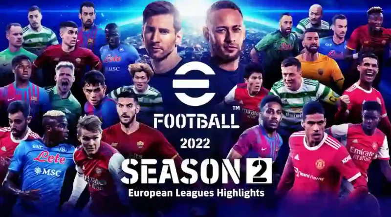 PES 2017 EFOOTBALL 2022 SEASON 2 GRAPHIC MENU