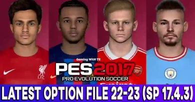 PES 2017 OPTION FILE 22-23 SP JULY