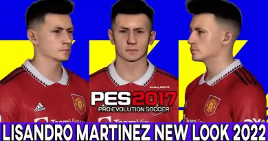 PES 2017 LISANDRO MARTINEZ NEW LOOK 2022