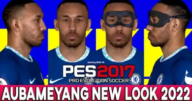 PES 2017 AUBAMEYANG NEW CHELSEA LOOK 2022