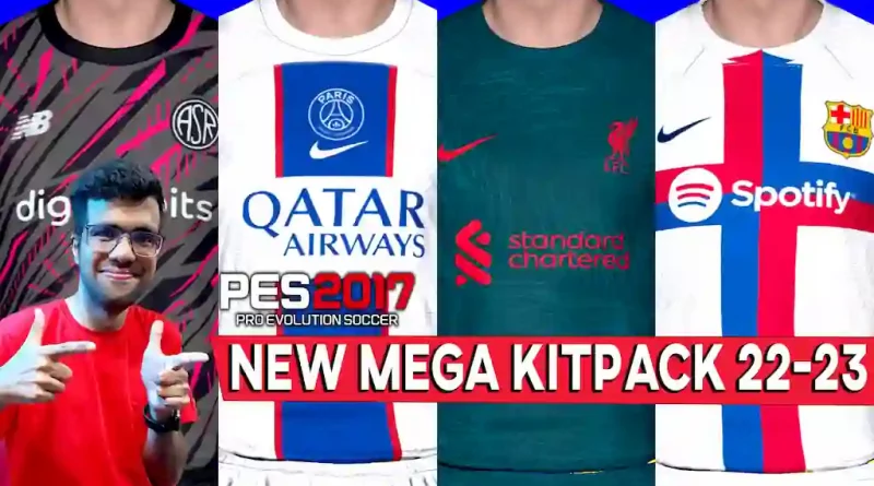 PES 2017 LATEST MEGA KITPACK 2022-2023