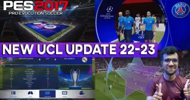 PES 2017 NEW CHAMPIONS LEAGUE UPDATE 22-23