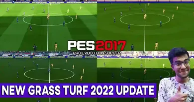 PES 2017 NEW GRASS TURF 2022 UPDATE