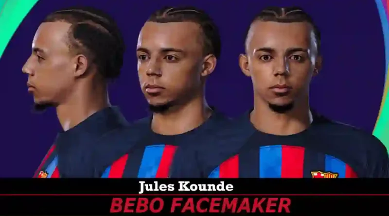 PES 2021 JULES KOUNDE NEW SEASON LOOK 2022