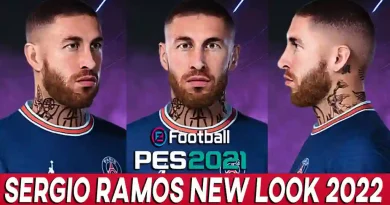 PES 2021 SERGIO RAMOS NEW LOOK 2022