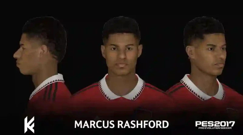 PES 2017 MARCUS RASHFORD NEW SEASON LOOK 22-23