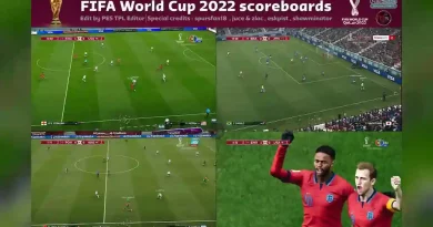 PES 2021 NEW FIFA WORLD CUP 2022 SCOREBOARD UPDATE