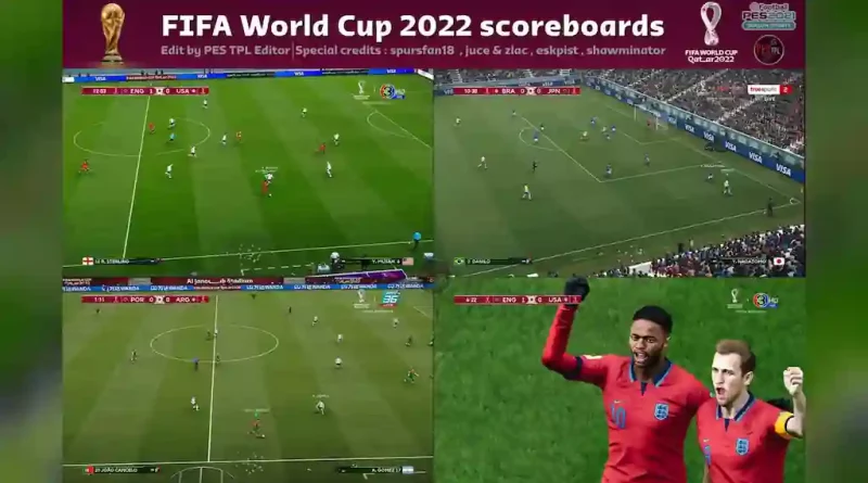 PES 2021 NEW FIFA WORLD CUP 2022 SCOREBOARD UPDATE