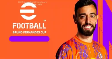 PES 2017 NEW EFOOTBALL 2023 BRUNO FERNANDES GRAPHIC MENU