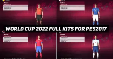 PES 2017 NEW FULL WC KITPACK 2022 UPDATE