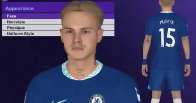 PES 2017 MYKHAYLO MUDRYK NEW LOOK 2023