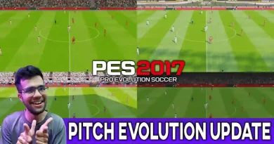 PES 2017 PITCH EVOLUTION UPDATE FOR AZ STADIUM