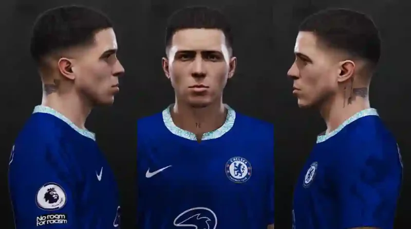 PES 2021 ENZO FERNANDEZ FEB 2023 FACE