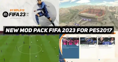 PES 2017 NEW FIFA 23 MOD PACK V1