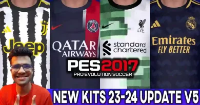 PES 2017 NEW KITS 23-24 UPDATE V5