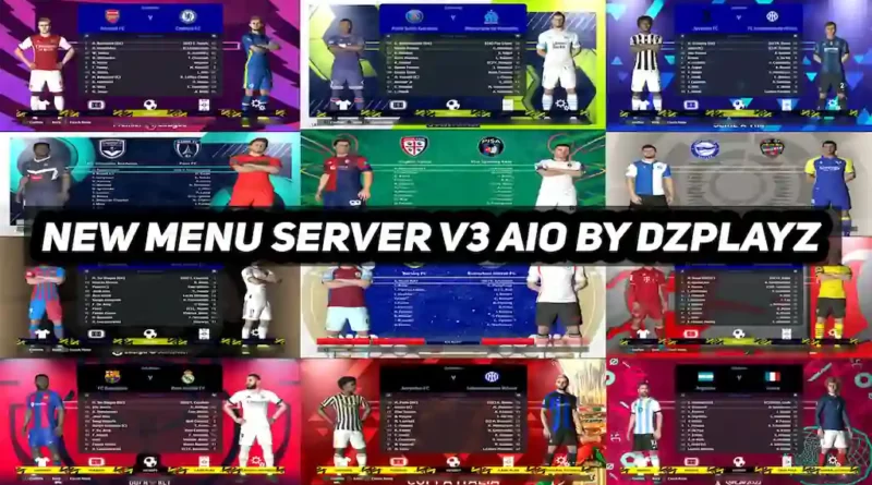 PES 2017 NEW MENU SERVER V3 2023