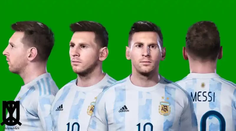 PES 2021 NEW MESSI FACE FROM EFOOTBALL 2023