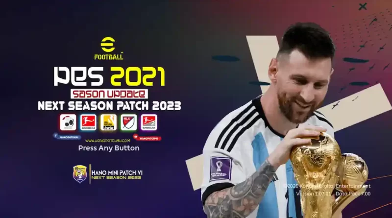 PES 2021 NEXT SEASON PATCH 2023