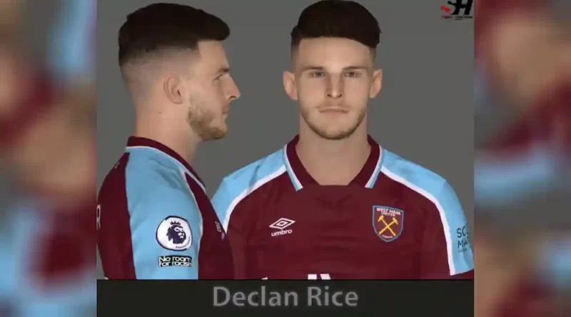 PES 2017 NEW DECLAN RICE FACE 2023