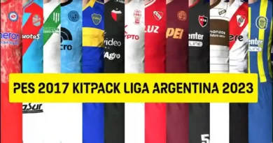 PES 2017 NEW LIGA ARGENTINA KITPACK 2023