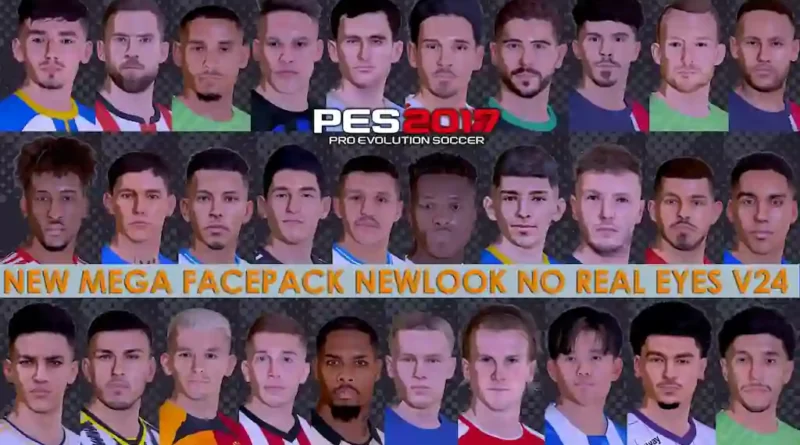 PES 2017 NEW MEGA FACEPACK V24 AIO